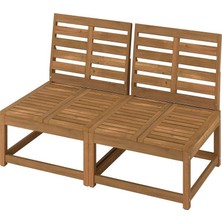 IKEA Kahverengi Kullanışlı Bahçe Oturma Seti 162 cm