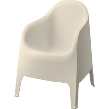 IKEA Bej Dayanıklı Bahçe Oturma Seti