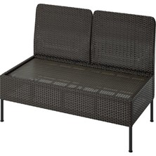 IKEA Gri Şık Bahçe Oturma Seti 160 cm