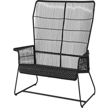 IKEA Antrasit Dayanıklı Bahçe Oturma Seti