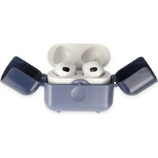 Ieg™  Airpods 3 (3.nesil) Basmalı Kılıf - Mavi-Lacivert
