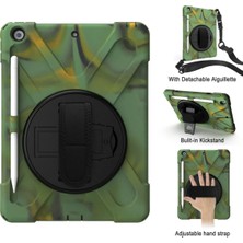 Ieg™  Ipad 5 Air 9.7 Kılıf Amazing Tablet Kapak - Kamuflaj