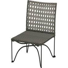 IKEA Gri Pratik Bahçe Oturma Seti