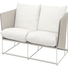 IKEA Bej Fonksiyonel Bahçe Oturma Seti