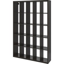 IKEA Venge Kullanışlı Kitaplık Raf Ünitesi 182X182 cm