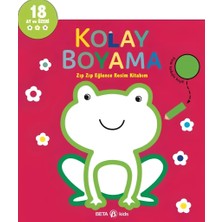 Senka Mey Ithalat® Kolay Boyama Zıp Zıp Eğlence Resim Kitabım