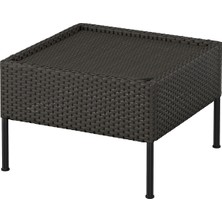 IKEA Gri Dayanıklı Bahçe Oturma Seti 80X80 cm