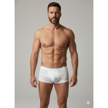 Feifei Erkek Beyaz File Boxer