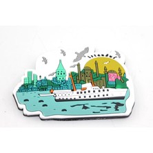 Marsilyan- Istanbul Temalı Magnet Model 2