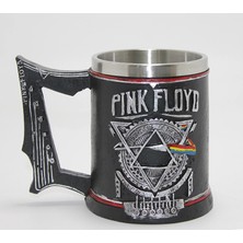 Marsilyan Pink Floyd Dark Side Of The Moon 3D Kabartmalı Çelik Kupa Bardak