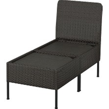 IKEA Gri Kullanışlı Bahçe Oturma Seti 80 cm