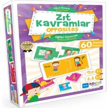 Feifei Blue Fus Zıt Kramlar Sites - Eğitici Oyunlar 60 Parça