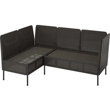 IKEA Gri Modern Bahçe Oturma Seti 169X258  cm