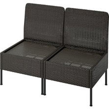 IKEA Gri Dayanıklı Bahçe Oturma Seti 160 cm