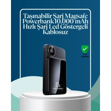 SHC4200 5000MAH / 10000MAH Kapasiteli Manyetik Usb-C Kablosuz