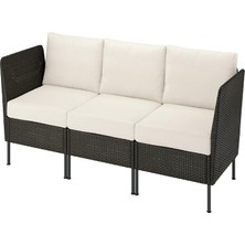 IKEA Gri Modern Bahçe Oturma Seti 258 cm