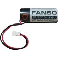 Uslucan Alışveriş ER18505H Kablolu Konnektörlü (51005-2P) 3.6V Lithium Pil (Li-Socl2)