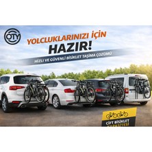 Oty 2 Bisiklet Taşıyıcı - 2 Bisiklet Taşıma Aparatı Yeni Nesil Tüm Araçlara Uyumlu (Suv-Sedan-Hacback-Hafif Ticari )