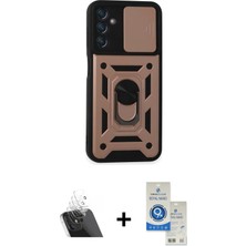 Cepte Toptan Galaxy A14 4g Ahenk Klasik - Şeffaf Royal Nano Ekran Koruyucu + Şeffaf Kamera Lens Koruma Cam