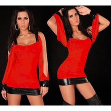 Afrodit AVM TP100997 Seksi Mini Elbise