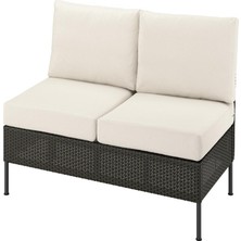 IKEA Gri Fonksiyonel Bahçe Oturma Seti 160 cm