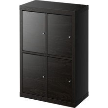IKEA Venge Pratik Kitaplık Raf Ünitesi 77X77 cm