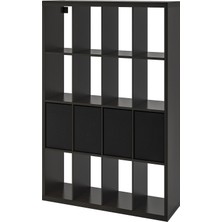 IKEA Venge Dayanıklı Kitaplık Raf Ünitesi 147X147 cm