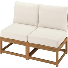 IKEA Kahverengi Kullanışlı Bahçe Oturma Seti 162 cm