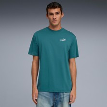 Puma Essential Relaxed No 1 Logo Erkek Yeşil Tişört