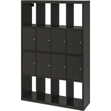 IKEA Venge Pratik Kitaplık Raf Ünitesi 147X147 cm