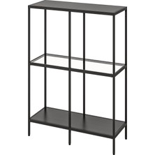 IKEA Venge Fonksiyonel Kitaplık Raf Ünitesi 100X93 cm