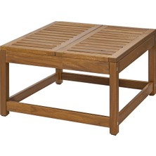 IKEA Kahverengi Şık Bahçe Oturma Seti 81X81 cm