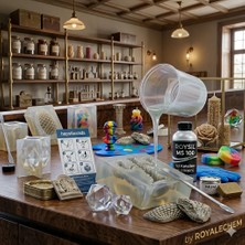 ROYSIL® MS 100 RTV-2 Kalıp Silikonu 10 Shore – Yarı Şeffaf %2 Katalizörlü 25 KG