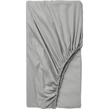 IKEA Gri Modern Lastikli Çarşaf 90X200 cm
