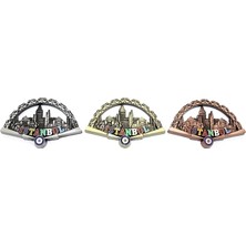 Marsilyan- Istanbul Temalı Metal Magnet Model 2