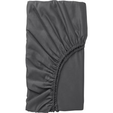 IKEA Gri Kullanışlı Lastikli Çarşaf 120X200 cm