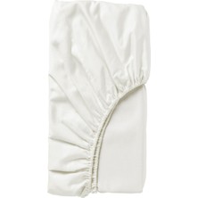 IKEA Beyaz Kullanışlı Lastikli Çarşaf 140X200 cm