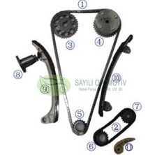 Voyer Toyota Avensıs 2001-2004 2.0 1AZ (Vvt Dıslılı) Zincir Seti