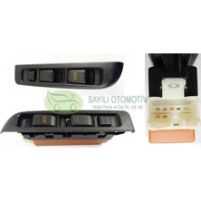 Voyer Isuzu NPR66 24V Sol Cıftlı Champıon Cam Düğmesi