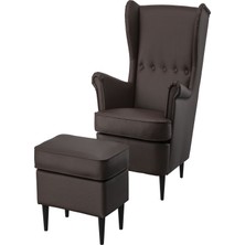 IKEA Beyaz Dayanıklı Berjer Koltuk