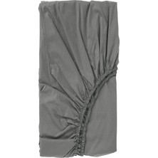 IKEA Gri Kullanışlı Lastikli Çarşaf 90X200 cm