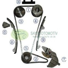 Voyer Nıssan X-Traıl 2002-2005 2.0 QR20 (Vvt Dıslılı) Zincir Seti