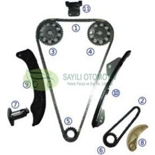 Voyer Toyota Corolla 2007-2010 1.6 Benzin 1zr (5 Ilerı) (11 Parca) Zincir Seti