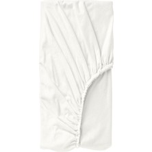 IKEA Beyaz Kullanışlı Lastikli Çarşaf 180X200 cm