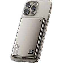 Hobilinka  PW555 5.000 Mah Dijital Göstergeli 18W Type-C ve 15W Kablosuz Şarj Pd Hızlı Şarj Magsafe Power