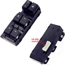 Voyer Hyundaı Elantra 2016-2019 Ön Sol Dörtlü (93570-F2100) (Elıte Plus) Cam Düğmesi