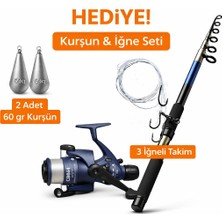 Ayaz Fıshıng Amatör Balıkçılık Deniz ve Göl Için Hobi Olta Seti