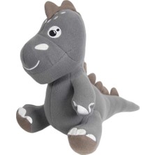 Urfakent Dino Peluş Oyuncak Gri 25 cm