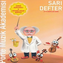 Bucuks Porte Müzik Akademisi Sarı Defter (1-4 Sınıflar Için)