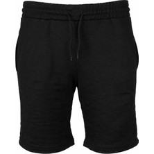 Trender Penye Siyah Erkek Şort 2059